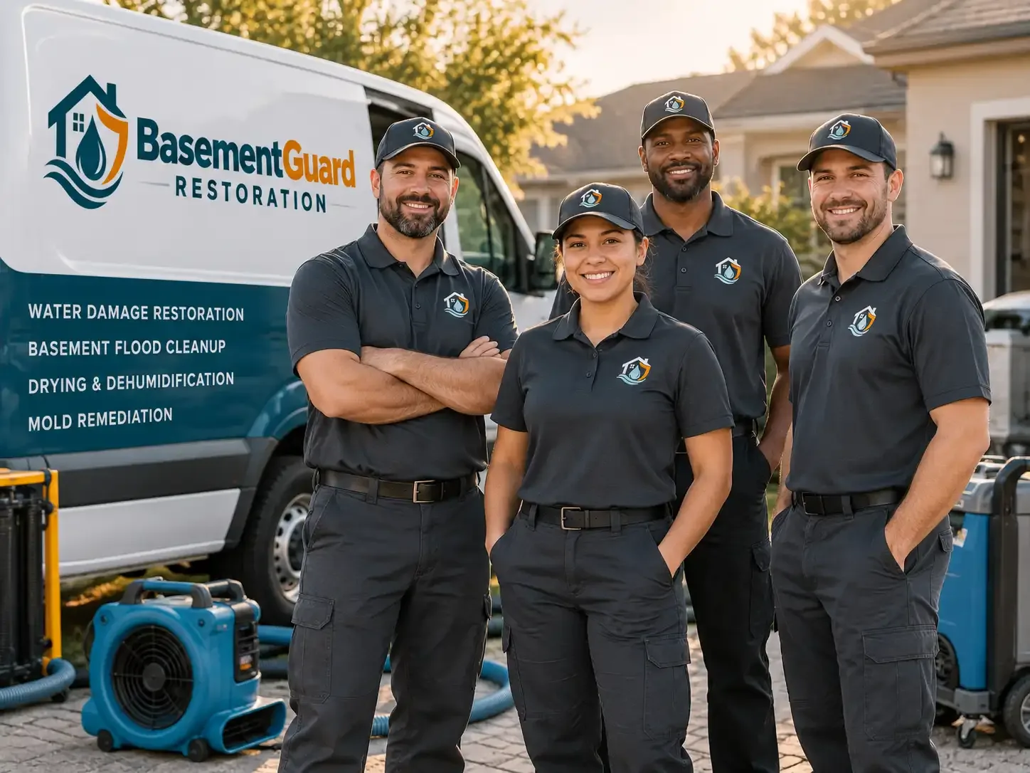 Basement Water Damage Restoration company in Akron, IA